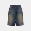 SHORT EN JEAN À CORDON DE SERRAGE