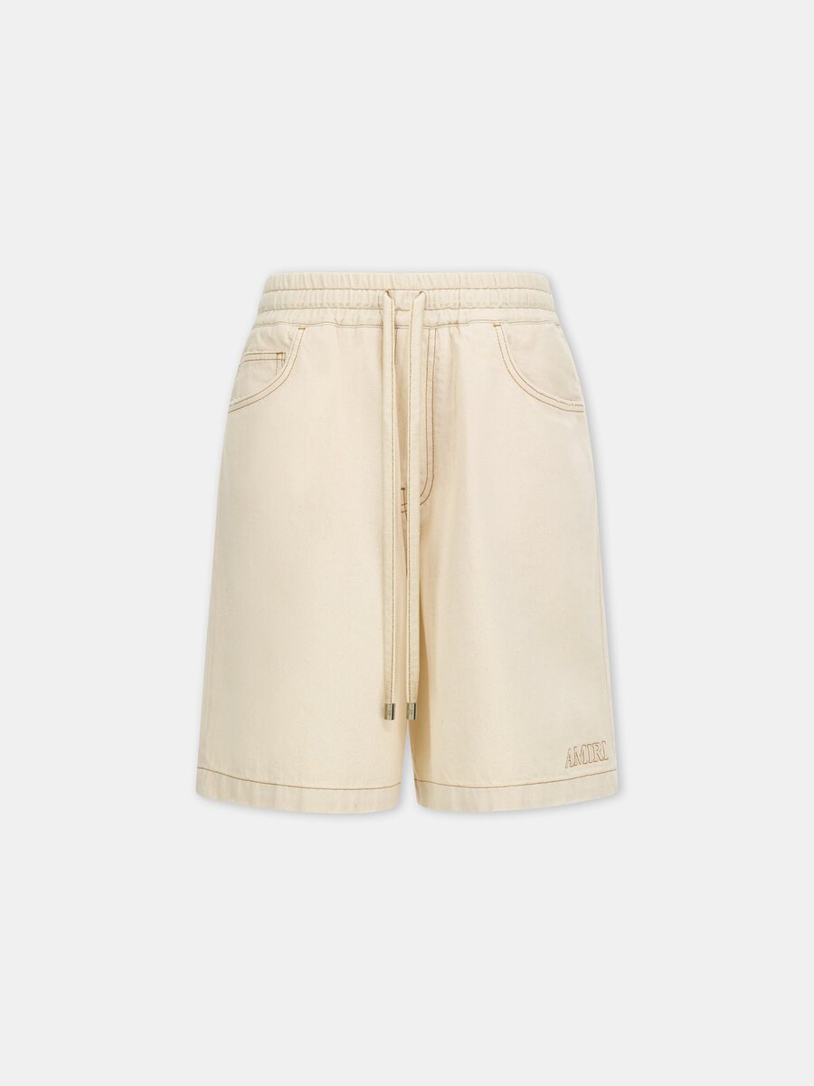 SHORT EN JEAN À CORDON DE SERRAGE