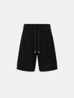 SHORT EN MAILLE CROCHETÉE AMIRI