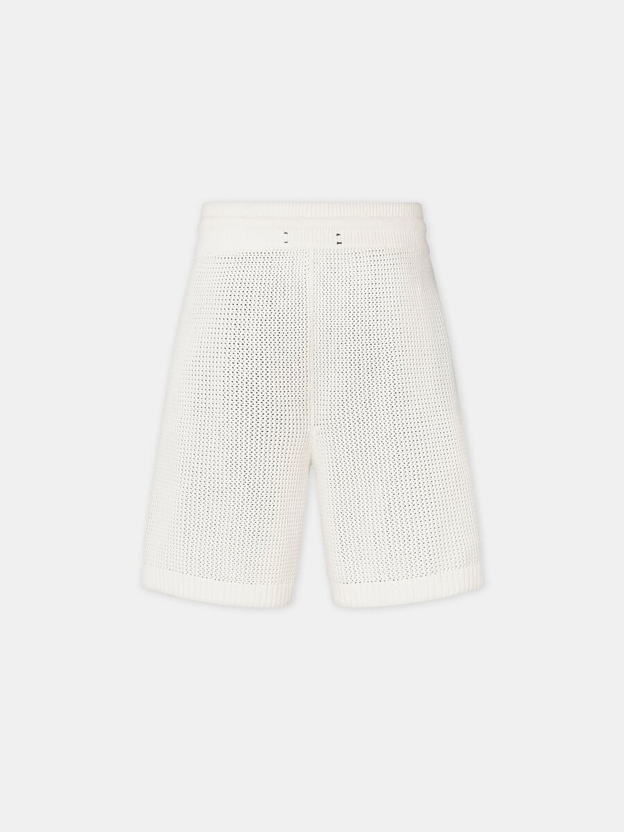 SHORT EN MAILLE CROCHETÉE AMIRI