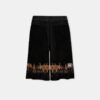 SHORT EN MAILLE TIE-DYE AVEC PATCH MA