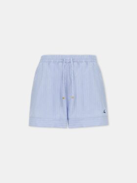 SHORT À RAYURES POUR FEMMES