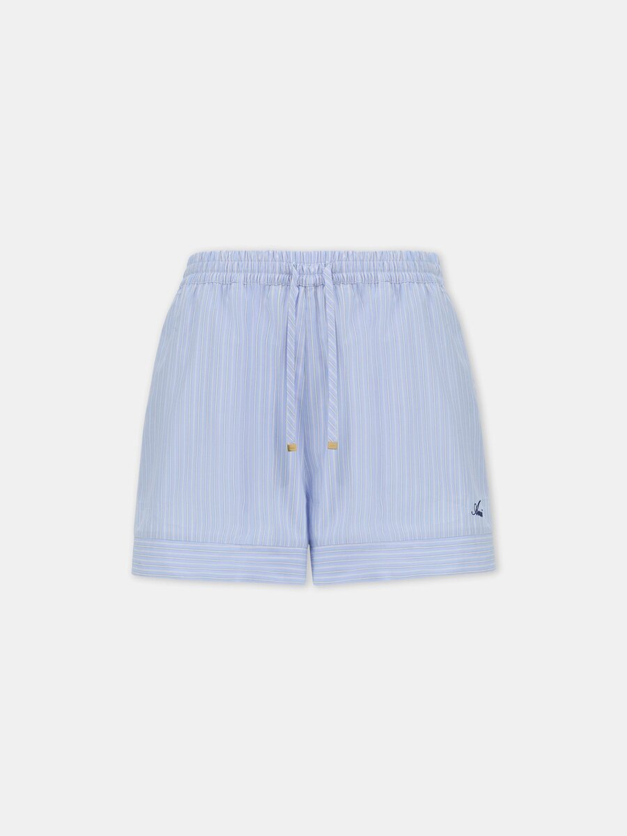 SHORT À RAYURES POUR FEMMES