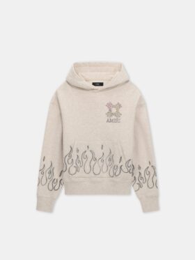 SWEAT À CAPUCHE OVERSIZE MA QUAD FLAMES