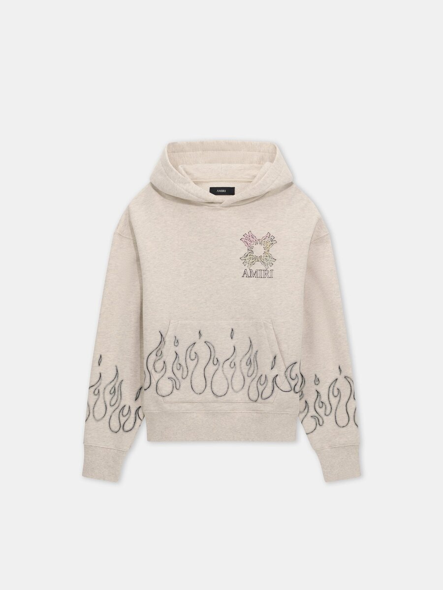 SWEAT À CAPUCHE OVERSIZE MA QUAD FLAMES