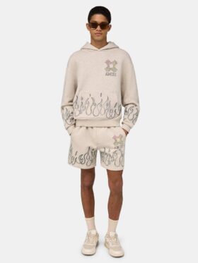 SWEAT À CAPUCHE OVERSIZE MA QUAD FLAMES