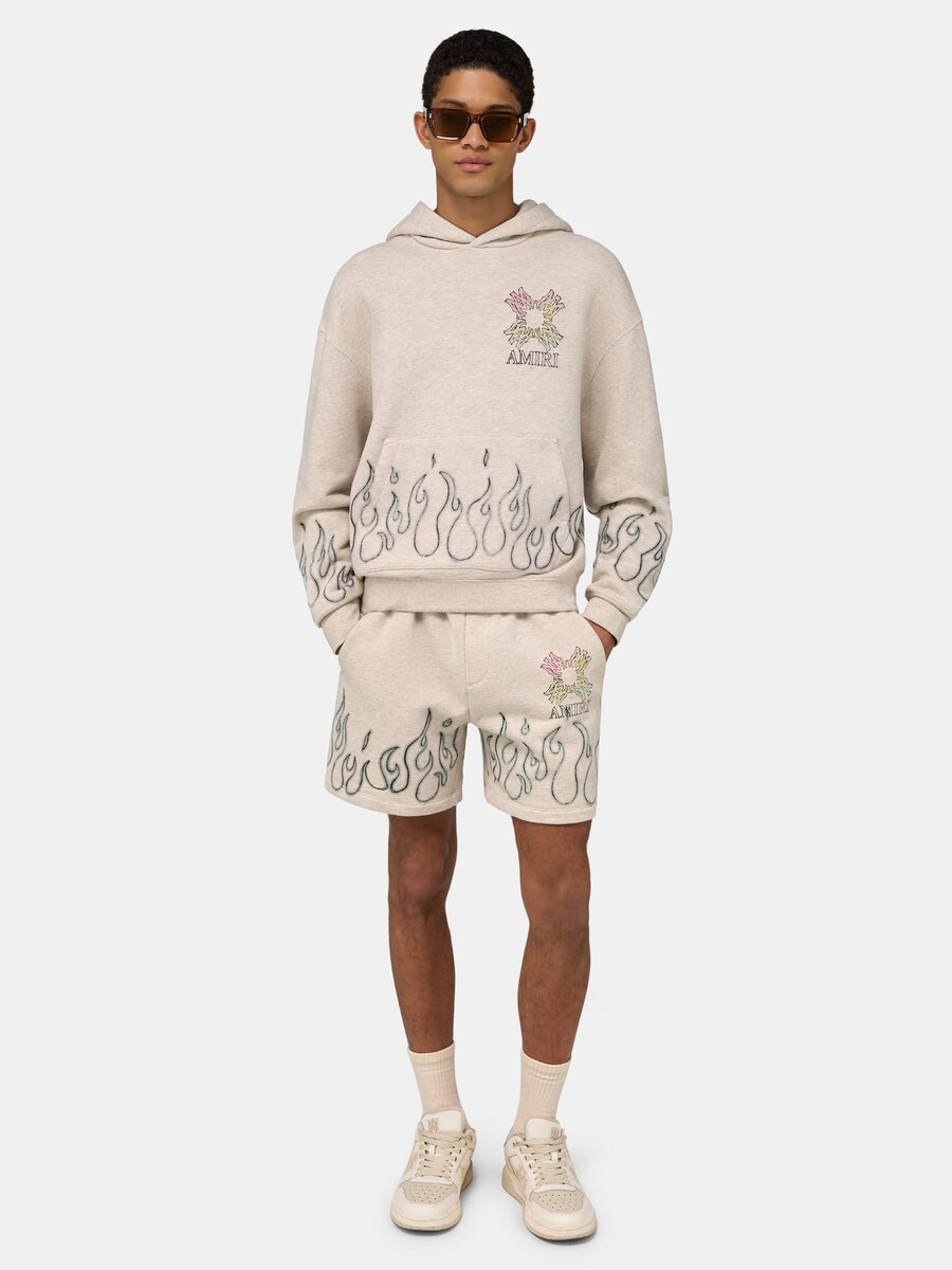 SHORT DE SPORT MA QUAD FLAMES
