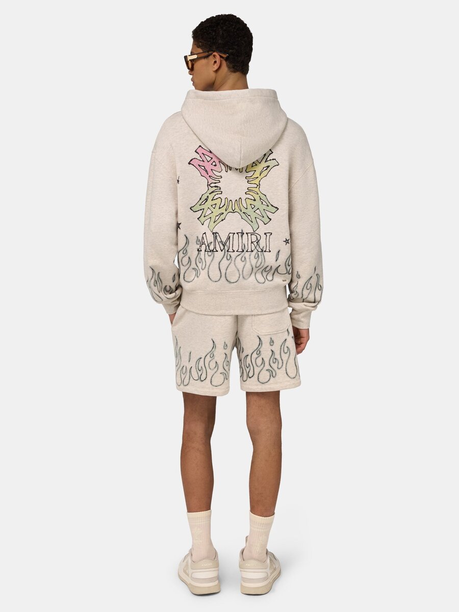 SHORT DE SPORT MA QUAD FLAMES