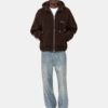 SWEAT À CAPUCHE ZIP EN POLAIRE « Bones »