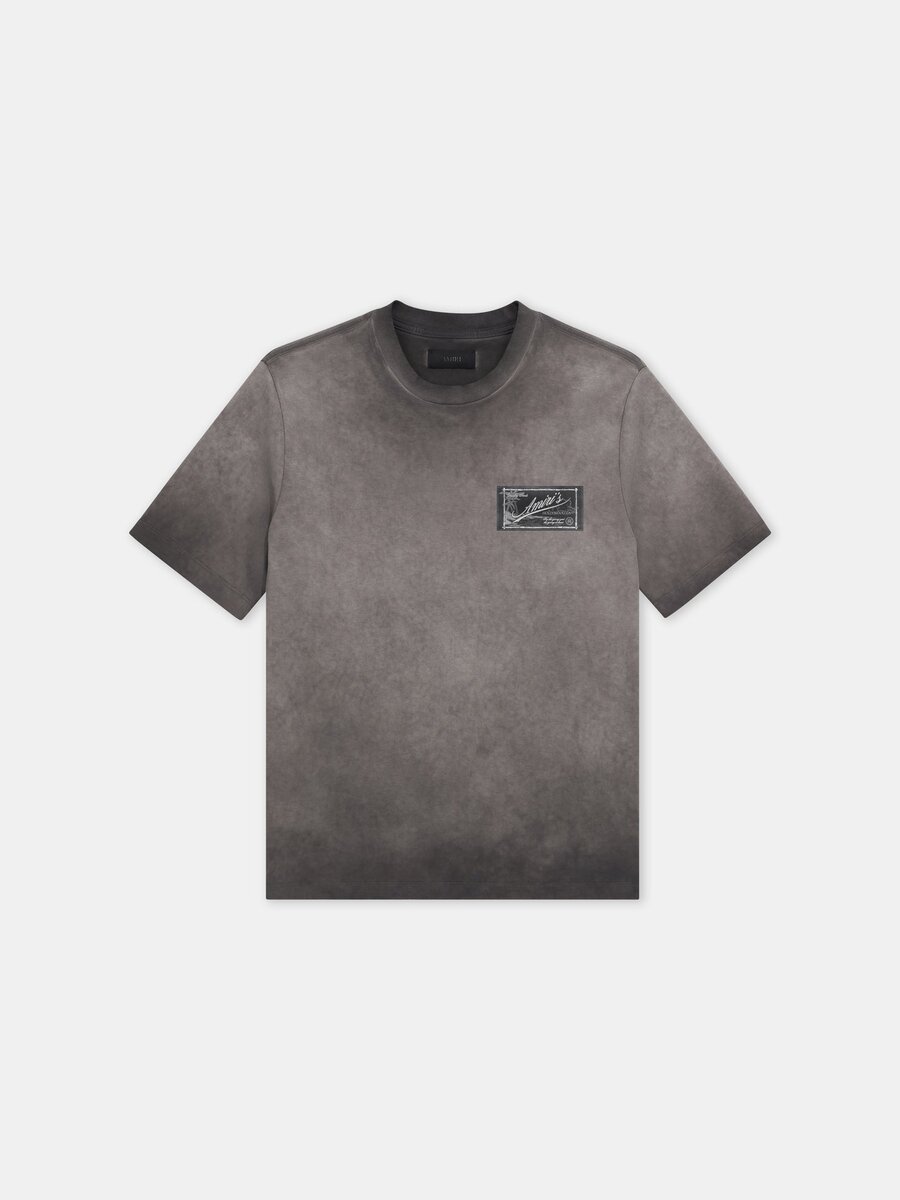 T-SHIRT Amiri QUALITY GOODS LABEL