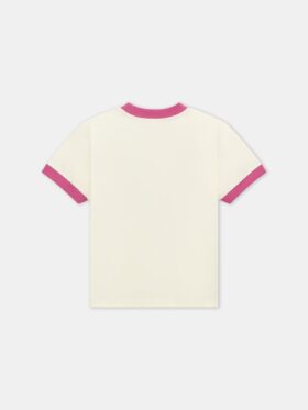 T-SHIRT À BORDURES DÉCALÉES AMIRI POUR ENFANTS