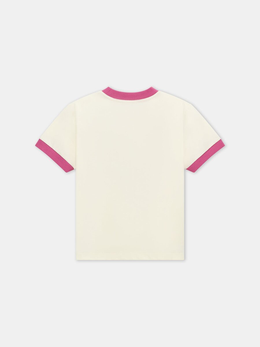 T-SHIRT À BORDURES DÉCALÉES AMIRI POUR ENFANTS