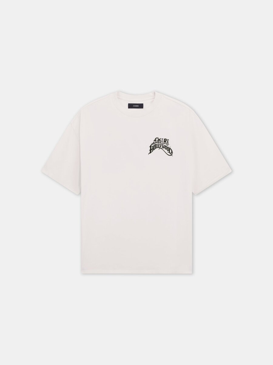 T-SHIRT DE SKATE EN JERSEY LÉGER AMIRI HOLLYWOOD