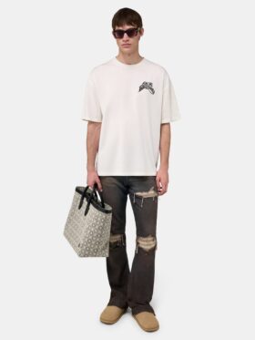 T-SHIRT DE SKATE EN JERSEY LÉGER AMIRI HOLLYWOOD