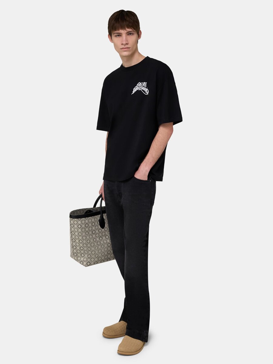 T-SHIRT DE SKATE EN JERSEY LÉGER AMIRI HOLLYWOOD