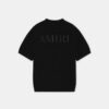 T-SHIRT EN MAILLE CROCHETÉE AMIRI