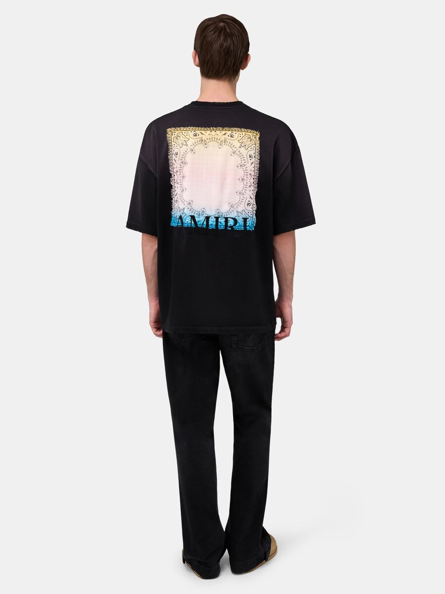 T-SHIRT OVERSIZE AVEC APPLIQUÉ DE BANDANA
