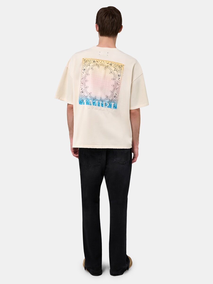 T-SHIRT OVERSIZE AVEC APPLIQUÉ DE BANDANA