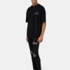 T-SHIRT OVERSIZE CRYSTAL AMIRI SCRIPT