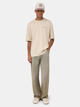 T-SHIRT OVERSIZE MA QUAD CHECKERBOARD