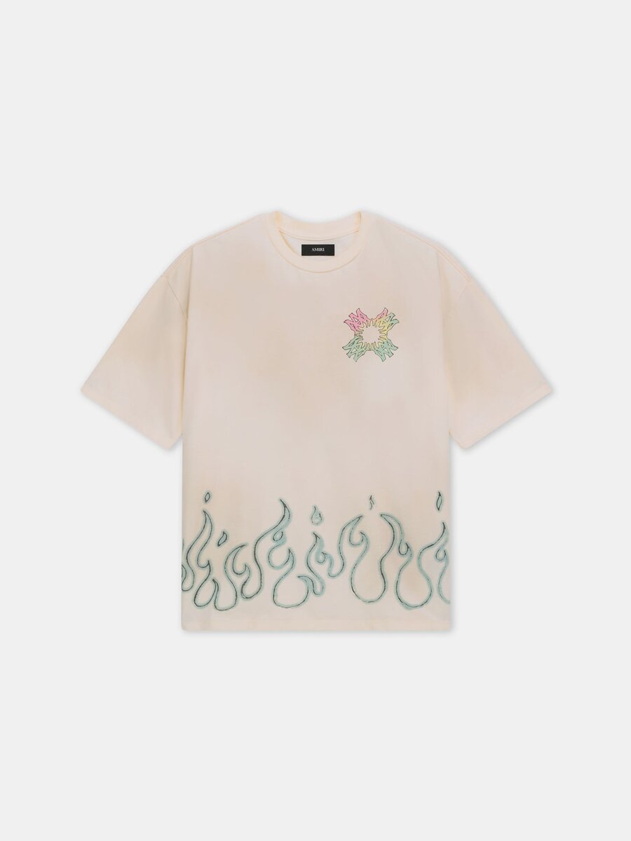 T-SHIRT OVERSIZE MA QUAD FLAMES