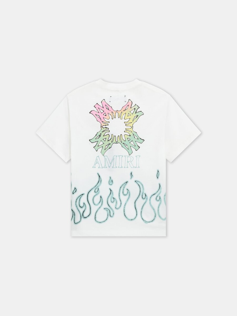 T-SHIRT OVERSIZE « MA QUAD FLAMES » POUR ENFANTS