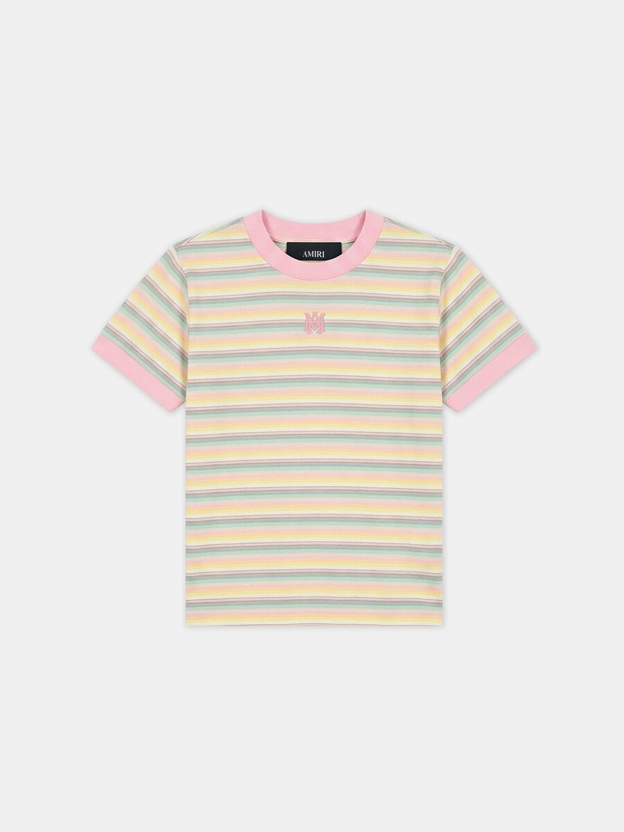 T-SHIRT À RAYURES MA POUR ENFANTS
