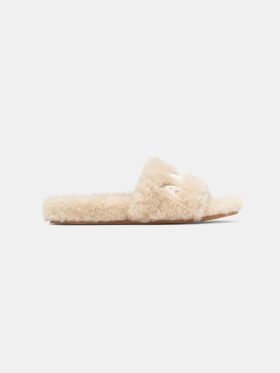 TONGS EN SHEARLING AMIRI POUR FEMMES