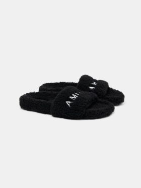 TONGS EN SHEARLING AMIRI POUR FEMMES