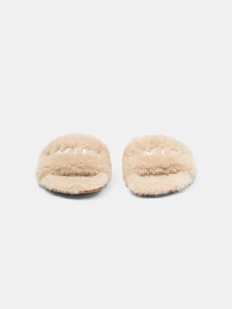 TONGS EN SHEARLING AMIRI POUR FEMMES