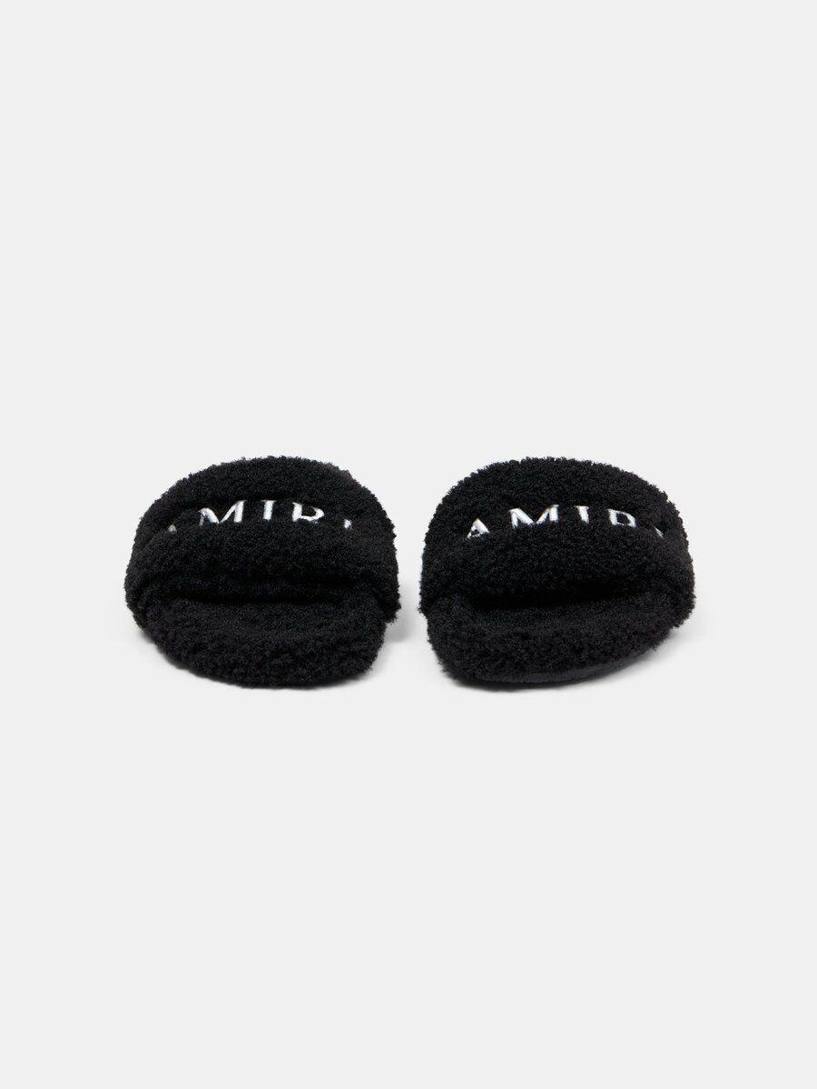 TONGS EN SHEARLING AMIRI POUR FEMMES