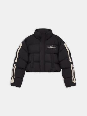 VESTE COURTE EN DOUVET « Bones » POUR FEMME