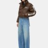 VESTE COURTE EN DOUVET « Bones » POUR FEMME