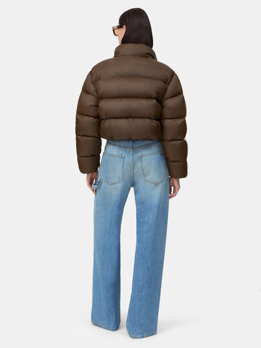 VESTE COURTE EN DOUVET « Bones » POUR FEMME