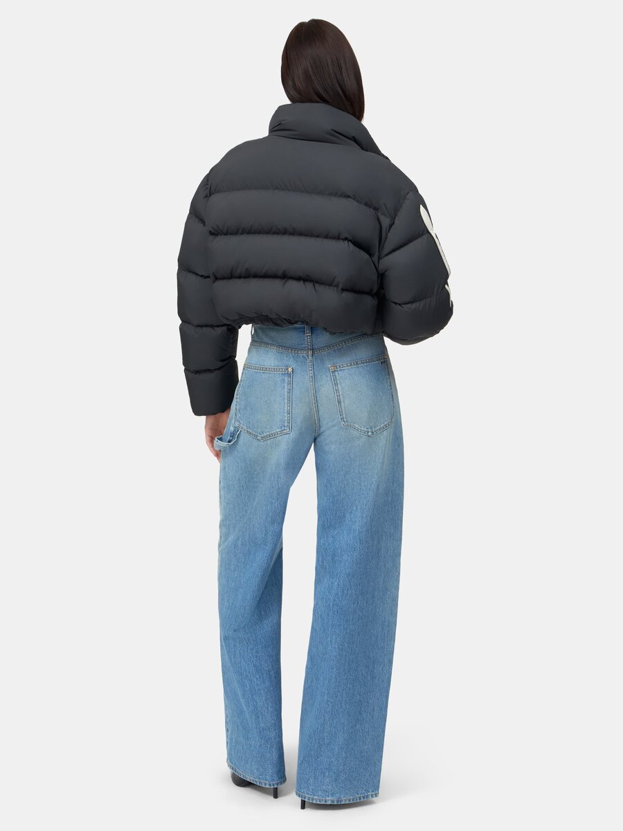 VESTE COURTE EN DOUVET « Bones » POUR FEMME