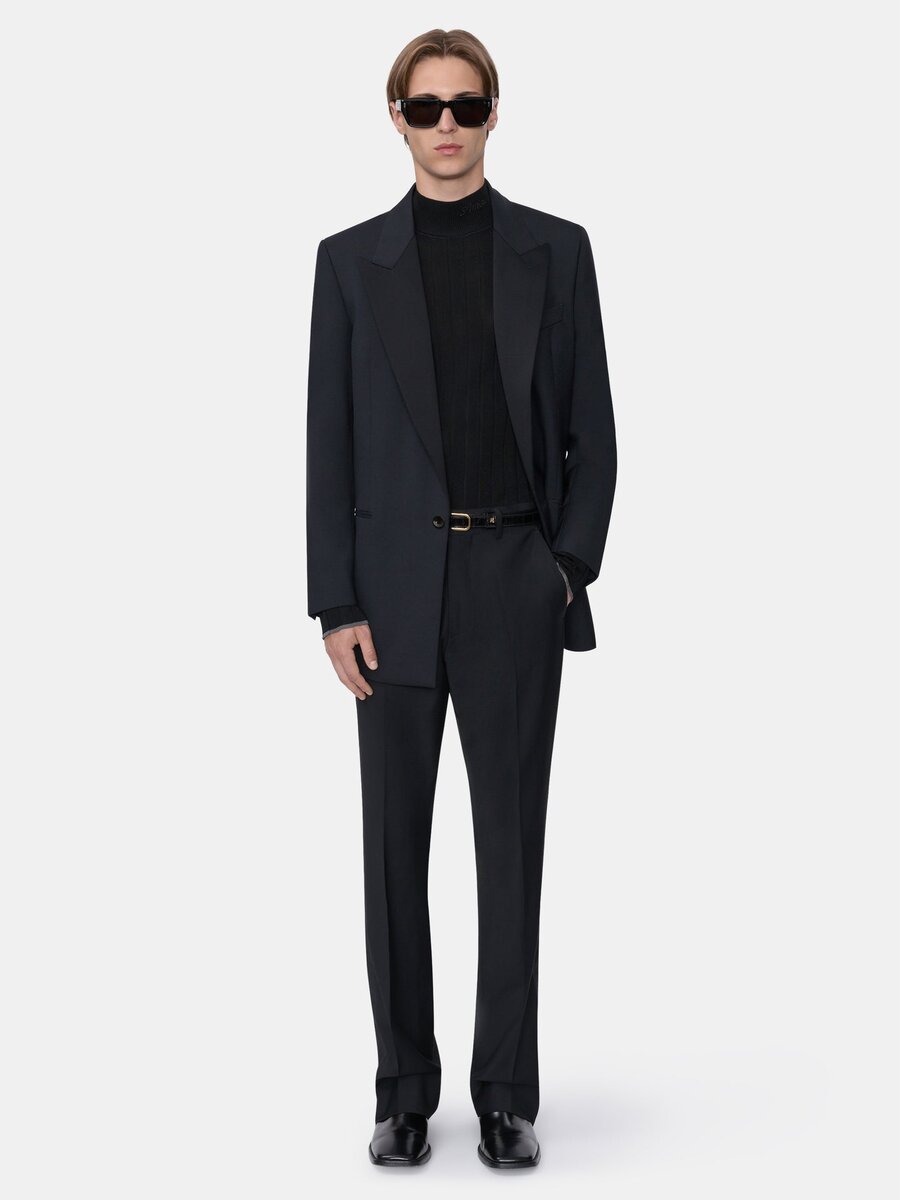 VESTE DE SMOKING À UNE RANGÉE DE BOUTONS