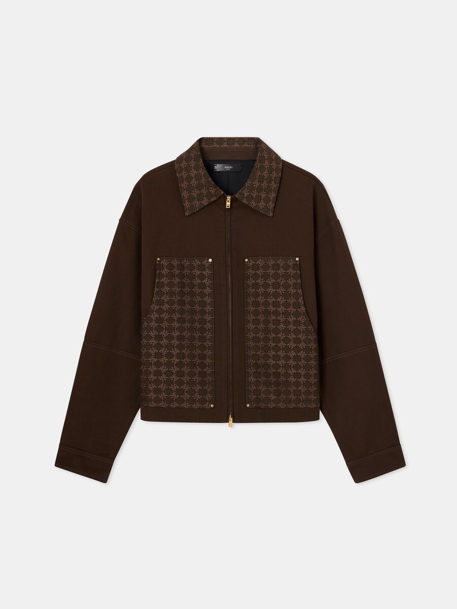 VESTE DE TRAVAIL MA QUAD EN JACQUARD