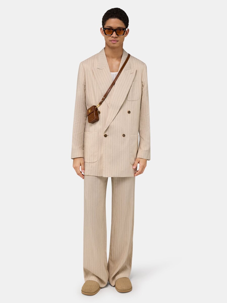 PANTALON DE TAILLEUR À RAYURES