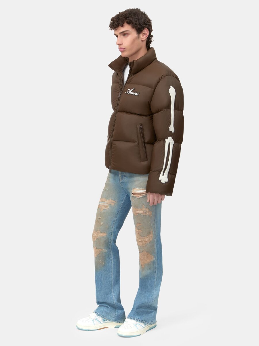 VESTE EN DUVET « Bones »